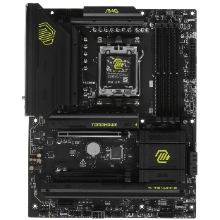 Материнская плата MSI MAG B850 TOMAHAWK WIFI, AM5, AMD B850, 4xDDR5, 4xSATA, 3xM.2, 1xPCIe 5.0 x16, 1xPCIe 4.0 x16, 1xPCIe x1, 1xHDMI, 1xDP, 1x5Gb LAN, Wi-Fi 7, Bluetooth 5.4, 1xUSB-C 20Gbps, 1xUSB-C 10Gbps, 2xUSB-A 10Gbps, 2xUSB-A 5Gbps, 4xUSB-A 2.0, 3x3.5 мм + S/PDIF оптический, 7.1, чёрный, ATX
