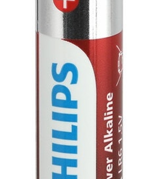 Элемент питания алкалиновый AA/LR6 1.5В Power (блист. 4шт) Philips Б0062746