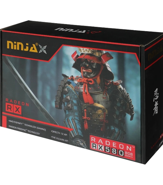 Видеокарта Ninja (Sinotex) RX550 8Gb GDDR5 128bit DVI DP HDMI 1FAN RTL