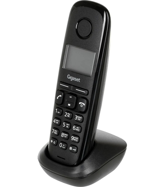 Радиотелефон Dect Gigaset A170 DUO черный (труб. в компл.:2шт) АОН