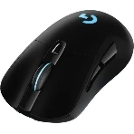 Мышь игровая Logitech G703 Lightspeed черная, сенсор 100-25600dpi (Hero25K), беспроводная 2.4GHz + USB 1,8м, 5 программируемых кнопок + колесо прокрутки, RGB-подсветка, под правую руку, фото17
