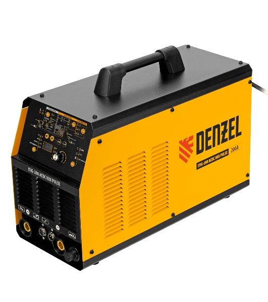 Аппарат инвертор. аргонодуговой сварки Denzel ITIG-200 DС Pulse Cold Weld, 200 А, ПВ 60%