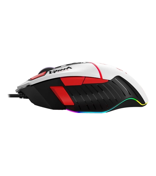 Мышь проводная A4Tech Bloody W95 Max Naraka белый/рисунок, оптическая, 12000 dpi, USB, кнопки - 6
