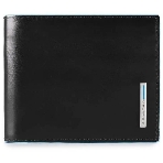Кошелек мужской Piquadro Blue Square PU3891B2R/N, натур.кожа, черный, фото 1