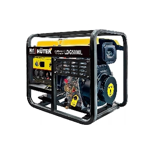 Электрогенератор дизельный Huter LDG 5000L, 3.3 кВт, 82 дБ, 68.7 кг
