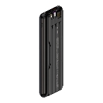 Внешний аккумулятор Maxvi PB10-11 10000 мАч черный 3A, встроенные кабели USB A/Type-C/Lightning, фото5