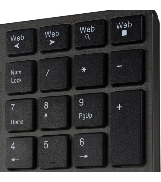 Клавиатура SVEN KB-E5300W беспроводная, радиоканал, чёрный