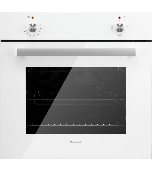 Духовой шкаф электрический Weissgauff EOM 180 W белый, встраиваемый