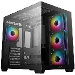 Компьютерный корпус Deepcool CG530 4F черный без БП ATX 2x120мм 2x140мм 2xUSB 2.0 1xUSB 3.0 audio bott PSU, фото6