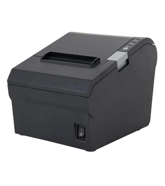Чековый принтер Mertech MPRINT G80 прямая термопечать, 203 dpi, 250 мм/сек, Ethernet, RS-232, USB, Wi-Fi, черный