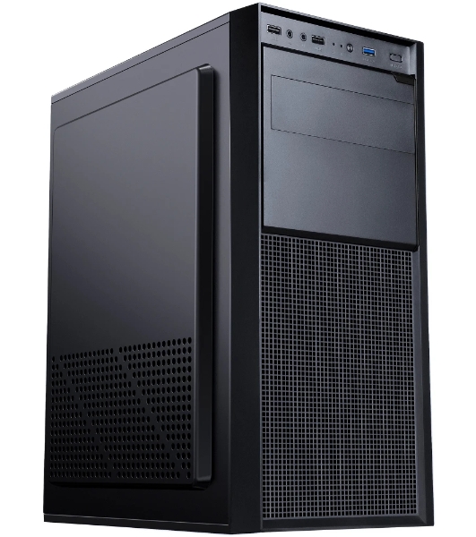 Компьютерный корпус Accord A-300 черный без БП ATX 1x120мм 2xUSB 2.0 1xUSB 3.0 audio