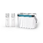 Переносная караоке система TRS2403 iconBIT K902W Колонка 10Вт, 2 микрофона Bluetooth, световые эффекты, аккумулятор в колонке 3000mAh и микрофонах, 22.3*9.6*15.7CM, белый, фото 1