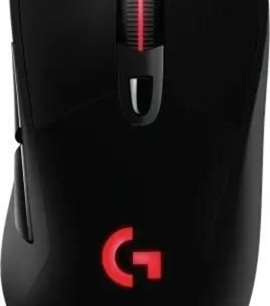 Мышь игровая Logitech G703 Lightspeed черная, сенсор 100-25600dpi (Hero25K), беспроводная 2.4GHz + USB 1,8м, 5 программируемых кнопок + колесо прокрутки, RGB-подсветка, под правую руку