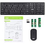 Комплект клавиатура+мышь Acer OKR030 беспроводной, USB, 1200 DPI, чёрный, фото2