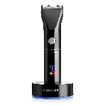 Машинка для стрижки BRAYER BR3400, LED-дисплей, 4 насад, турбо, титан. покр, регу. высоты лезвий, фото6