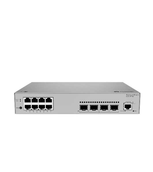 Коммутатор Huawei S220-8T4S (L2+, 8*10/100/1000BASE-T ports, 4*GE SFP ports, built-in AC power)