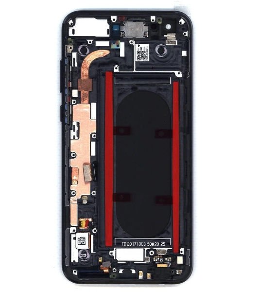 Дисплей для Asus ZS551KL с рамкой, серый