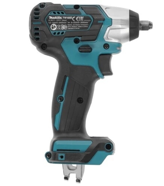 Гайковерт Makita TW160DZ аккум. патрон:квад.3/8' (кейс в комплекте)