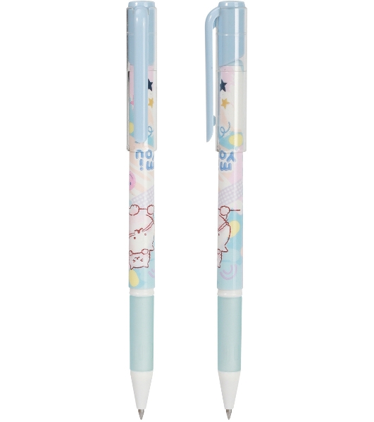 Ручка гелевая Deli MiYou EG15-BL ассорти, d=0.5мм, синие чернила