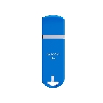 Флешка USB Maxvi P3 8Gb USB 2.0 sky blue, монолит с колпачком, ABS пластик, фото5