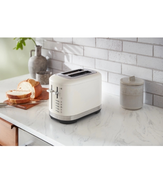 Тостер KitchenAid 5KMT2109EPL фарфоровый белый, 900 Вт, 2 слота