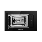Встраиваемая микроволновая печь Kuppersberg HMW 622 B, ВхШхГ 390х595х315, объем 20 л, мощность 800 Вт, 5 уровней мощности, гриль, 6 автоматических программ, размораживание, сенсорное управление, черный, фото2
