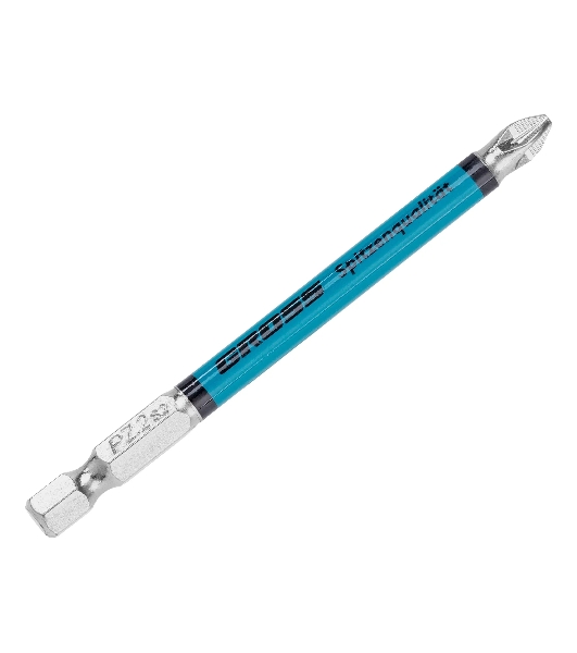 Бита Gross PZ2х90 мм, сталь S2, кругл., 10 шт.