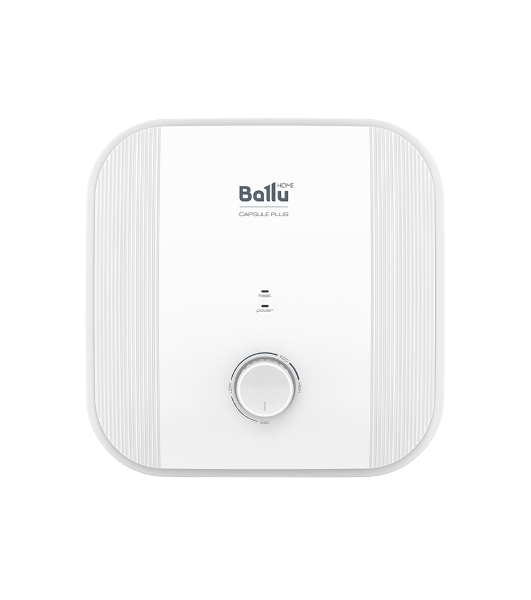 Водонагреватель электрический Ballu BWH/S 15 Capsule Plus U белый, накопительный, 15 л, 2 кВт