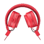 Беспроводные/проводные наушники Hoco W25 красный, полноразмерные, Bluetooth + проводной, до 12 ч., фото2