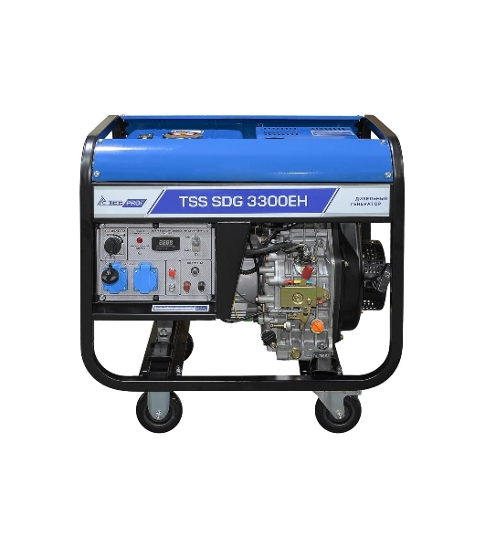 Электрогенератор дизельный ТСС SDG 3300EH, 3.3 кВт, 85 дБ, 78 кг