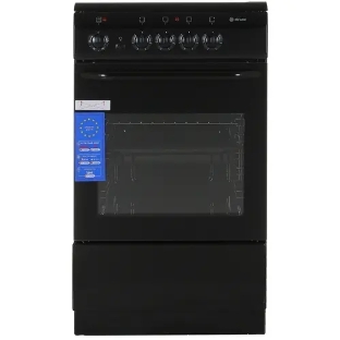Плита электрическая De Luxe 506004.04ЭС 031 черный, конфорок 4 шт, духовка 60 л, 50 см x 87 см x 60 см