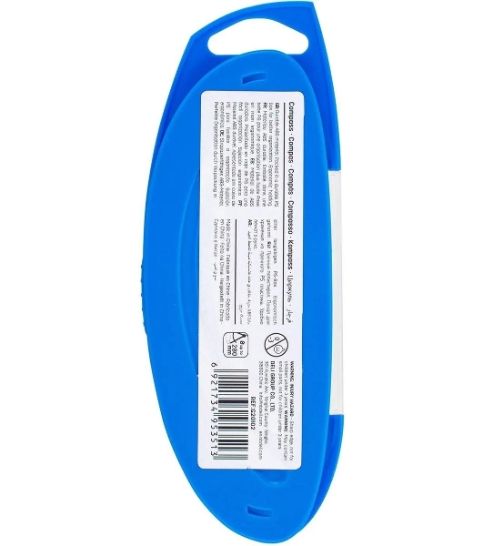 Циркуль Deli EG20102, металл, удлинитель, в комплекте: карандаш