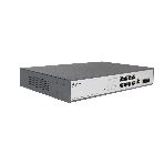 Коммутатор Managed L2 Switch 8x1000Base-T PoE, 2x1000Base-X SFP, PoE Budget 135W, RJ45 Console, 19' w/brackets, фото2