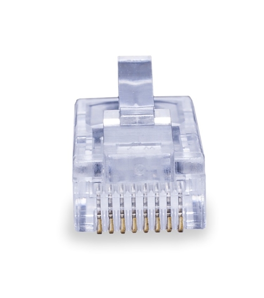 Коннектор Suprlan 10-0209, UTP cat.5e, RJ45, серый (упак.: 100 шт)