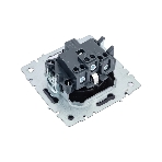 Розетка 1-местная IEK BRITE РС14-1-0-БрЧ (BR-R14-16-K02) с заземлением, с защитными шторками, 16А, черный, фото2