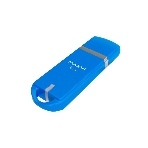 Флешка USB Maxvi P3 8Gb USB 2.0 sky blue, монолит с колпачком, ABS пластик, фото 1