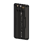 Внешний аккумулятор Maxvi PB10-11 10000 мАч черный 3A, встроенные кабели USB A/Type-C/Lightning, фото8