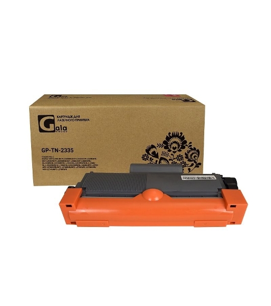 Картридж лазерный совместимый GalaPrint GP-TN-2335 для принтеров Brother DCP-L2500/DCP-L2500DR/DCP-L2520/DCP-L2520DWR/DCP-L2540/DCP-L2540DNR/DCP-L2560/DCP-L2560DWR/HL-L2300/HL-L2300DR/HL-L-2340/HL-L2340DWR/HL-L-2360/HL-L-2360DNR/HL-L-2365/HL-L2365DWR/HL-L2380/MFC-L2700/MFC-L2700DWR/MFC-L2700DNR/MFC-L2720/MFC-L2720DWR/MFC-L2740/MFC-L2740DWR, 1200 копий