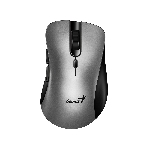 Мышь беспроводная Genius Ergo 8100S AI серебристо-серый, 1600 dpi, радиоканал, USB, кнопки - 6, фото 1