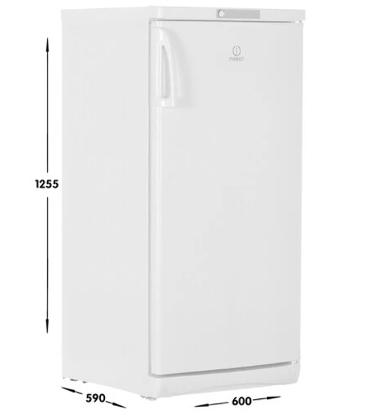 Холодильник Indesit ITD 125 W белый однокамерный 182/28л морозилка сверху, капельная система