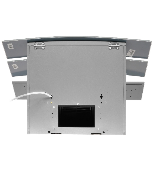 Вытяжка наклонная Beko HCA 62640 W белый, 60 см, 537 м³/ч, 48 дБ
