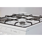 Плита газовая De Luxe 5040.36Г (КР) белый, конфорок 4 шт, духовка 43 л, 50 см x 85 см x 50 см, фото2