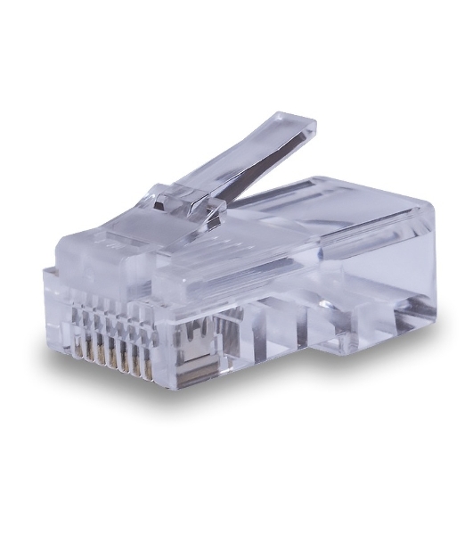 Коннектор Suprlan 10-0209, UTP cat.5e, RJ45, серый (упак.: 100 шт)