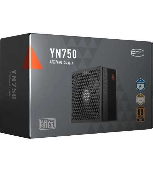 Блок питания PcCooler P5-YN750-G1F ATX 750W 80+ gold (20+4pin) APFC 135мм fan 6xSATA Cab Manag RTL
