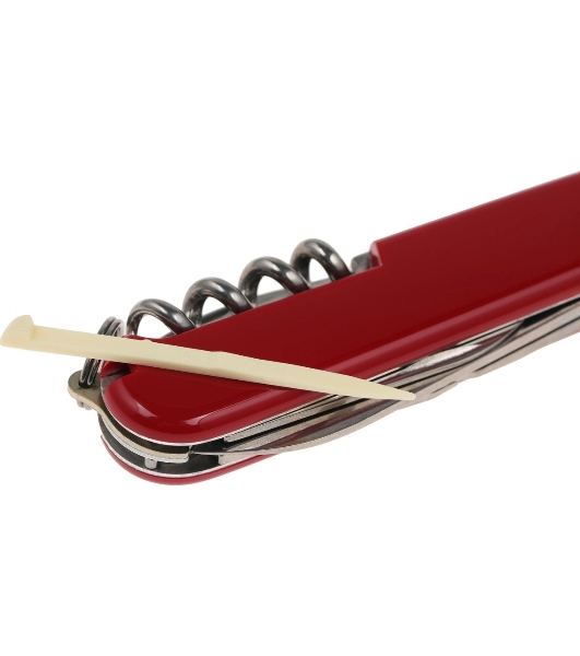 Нож перочинный Victorinox Sportsman (0.3803) 84мм 13 функций красный карт.коробка