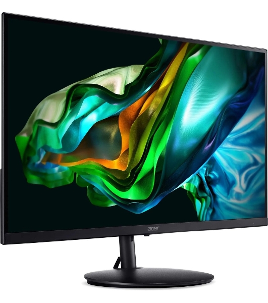 Монитор 23.8' Acer SH242YP1bmihux IPS 1920x1080, 144 Гц, 4 мс (1 мс MPRT), 16:9, 250 кд/м², HDMI 1.4, USB-C (65 Вт PD), 3.5 Jack, динамики (2×1 Вт), HDR10, FreeSync, черный