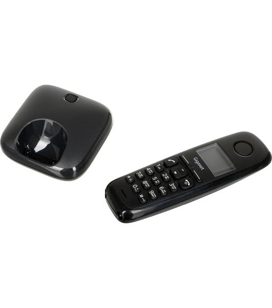 Радиотелефон Dect Gigaset A170 DUO черный (труб. в компл.:2шт) АОН