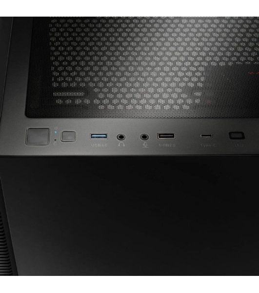 Компьютер Bloody BD-PC RAB84T2 TWR Ryzen 7 7700 (3.8) 32Gb SSD1Tb RTX5060 8Gb Windows 11 Home 64 2.5xGbitEth 650W черный (RUS) (2142055)