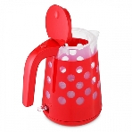 Чайник электрический BQ KT1713P Red. Мощность:2200 Вт, Объем 1,7л, LED подсветка, фото5