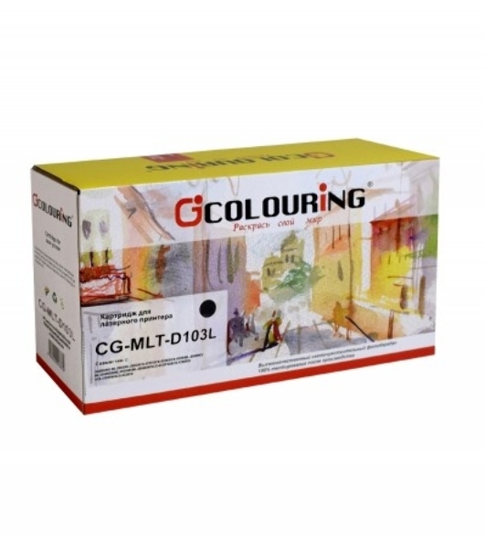 Картридж лазерный Colouring CG-MLT-D103L черный (2500 стр.) для принтеров Samsung ML-2950ND/2951D/2955ND/2955DW/2956D/2956DN/SCX-4701ND/4729HW/4729HW/4729FD/4729FW/4729XFA/4728HN/4728HD/4728FD